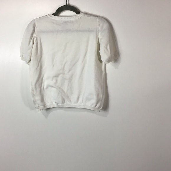 Burberry | Vintage Puff Short Sleeve Sweater~S - Picture 5 of 9